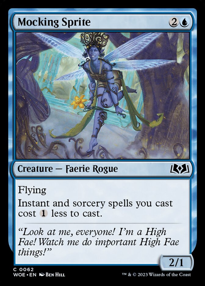 Card Scan of Mocking Sprite | WOE
