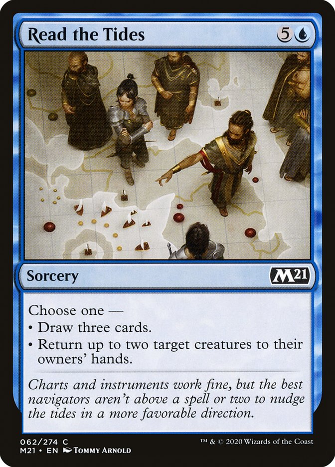 Card Scan of Read the Tides | M21