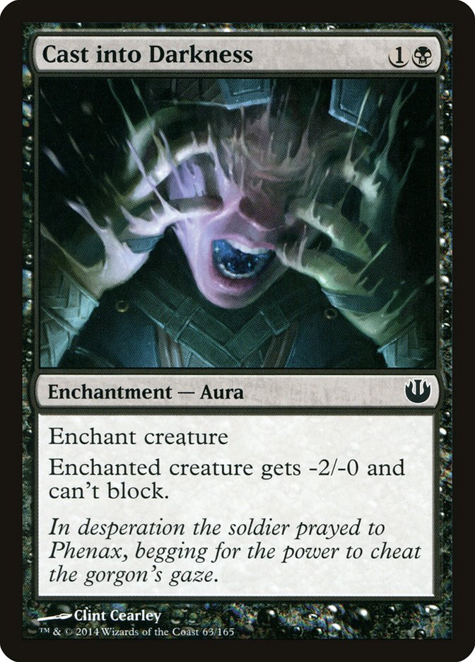 Card Scan of Cast into Darkness | JOU