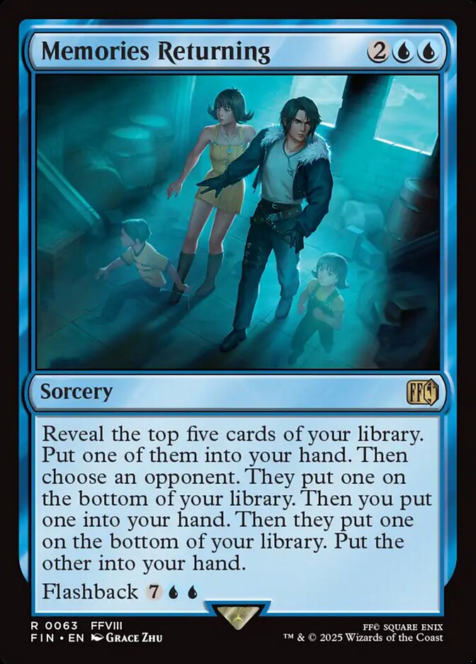 Card Scan of Memories Returning | FIN