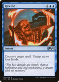 Card Scan of Rewind | M21