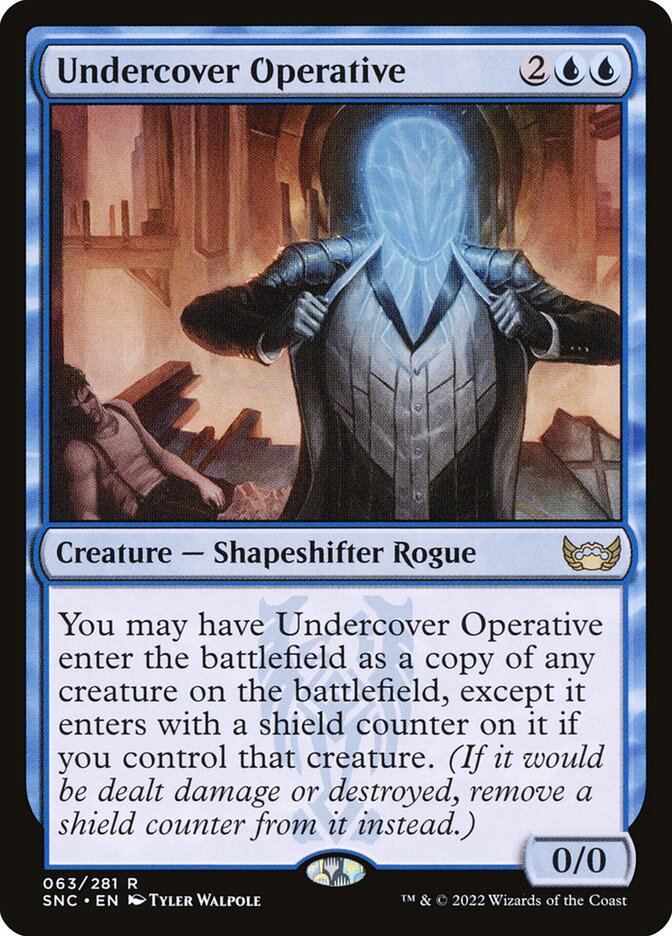 Undercover Operative | SNC (Foil) - Card Scan