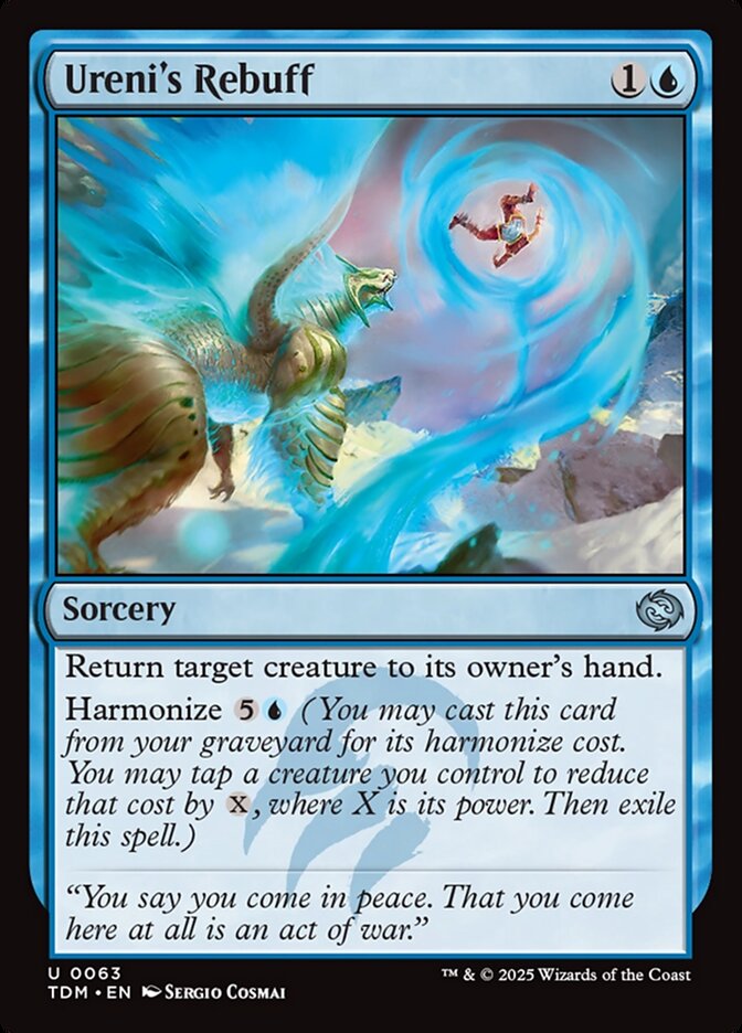 Card Scan of Ureni's Rebuff | TDM