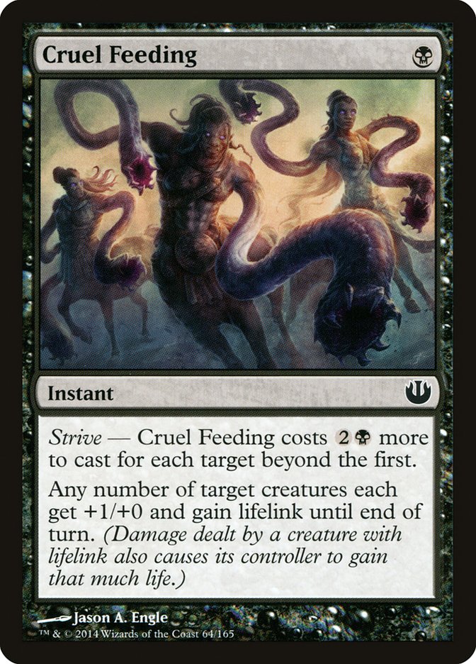 Card Scan of Cruel Feeding | JOU