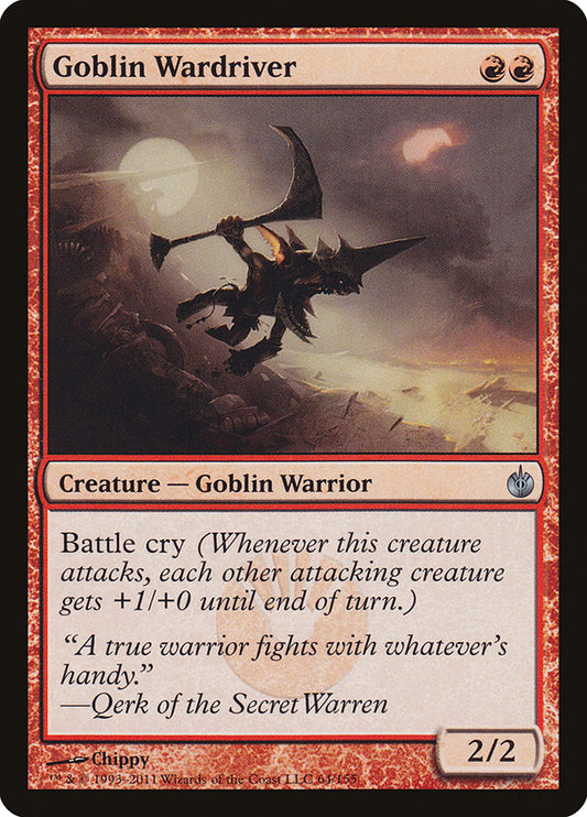 Card Scan of Goblin Wardriver | MBS