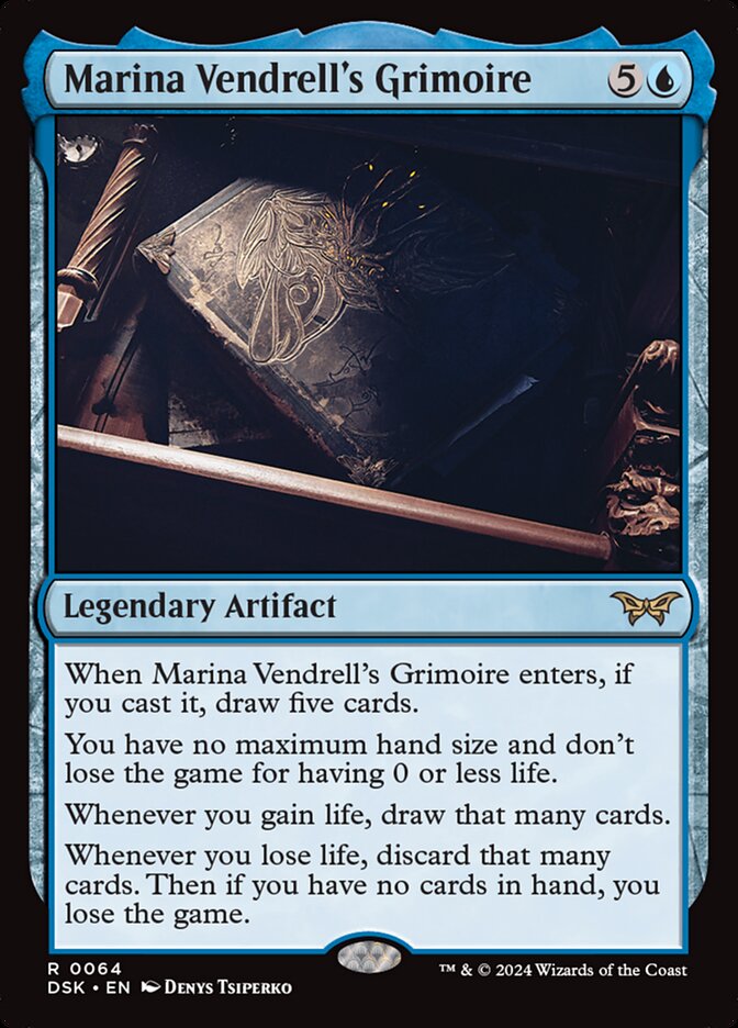 Card Scan of Marina Vendrell's Grimoire | DSK