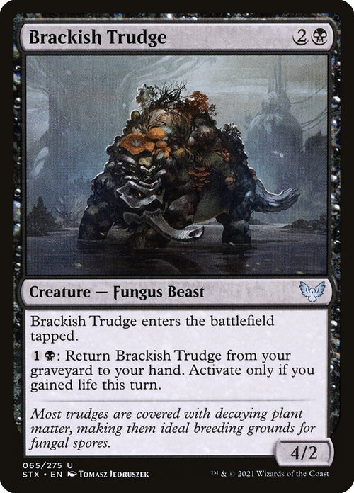 Card Scan of Brackish Trudge | STX