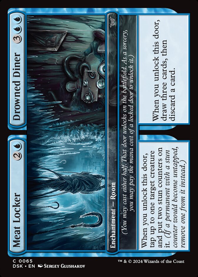 Card Scan of Meat Locker // Drowned Diner | DSK