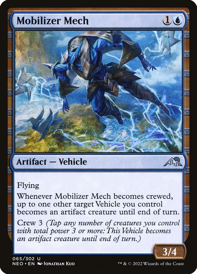 Card Scan of Mobilizer Mech | NEO