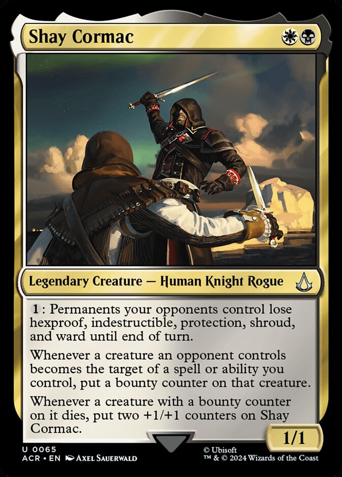 Card Scan of Shay Cormac | ACR