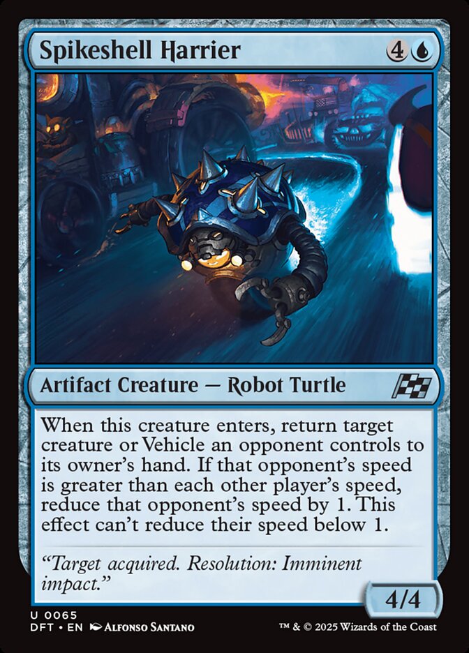 Card Scan of Spikeshell Harrier | DFT