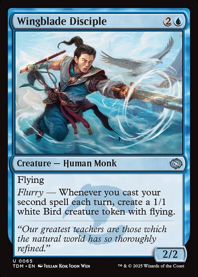 Card Scan of Wingblade Disciple | TDM