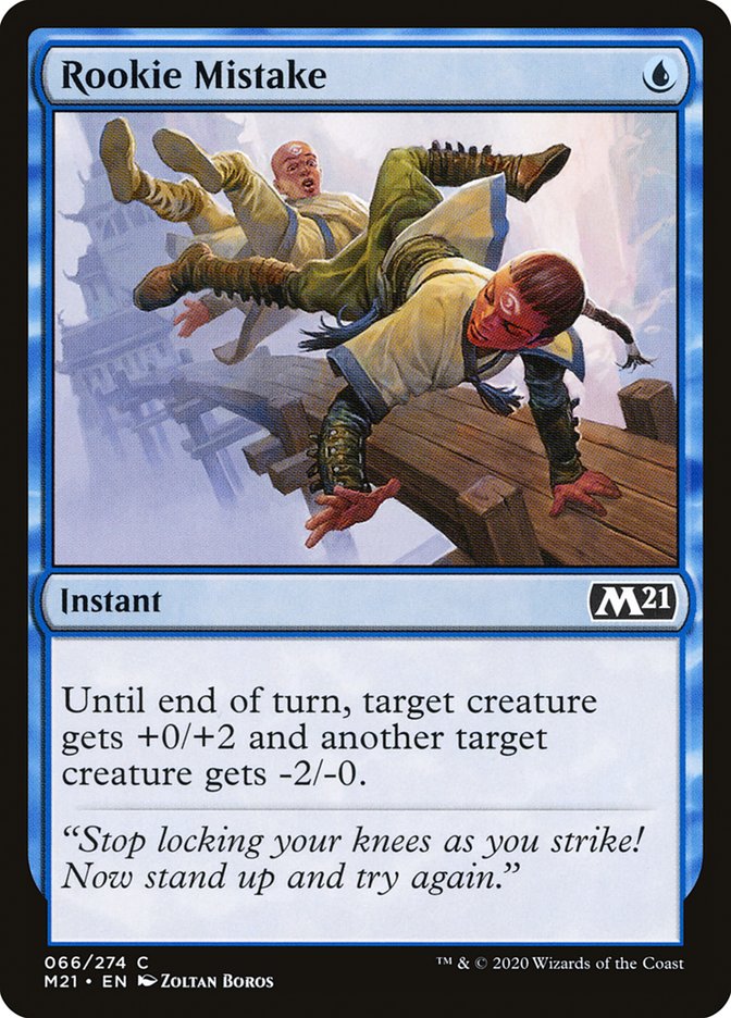 Card Scan of Rookie Mistake | M21