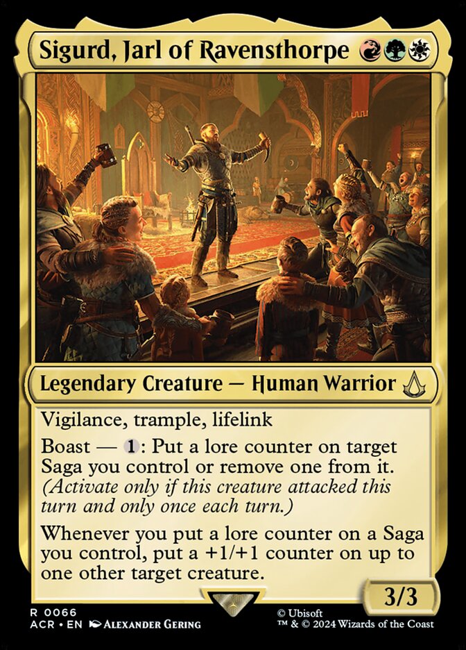 Card Scan of Sigurd, Jarl of Ravensthorpe | ACR