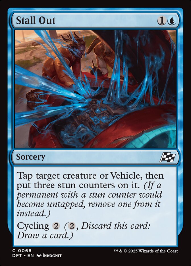 Card Scan of Stall Out | DFT