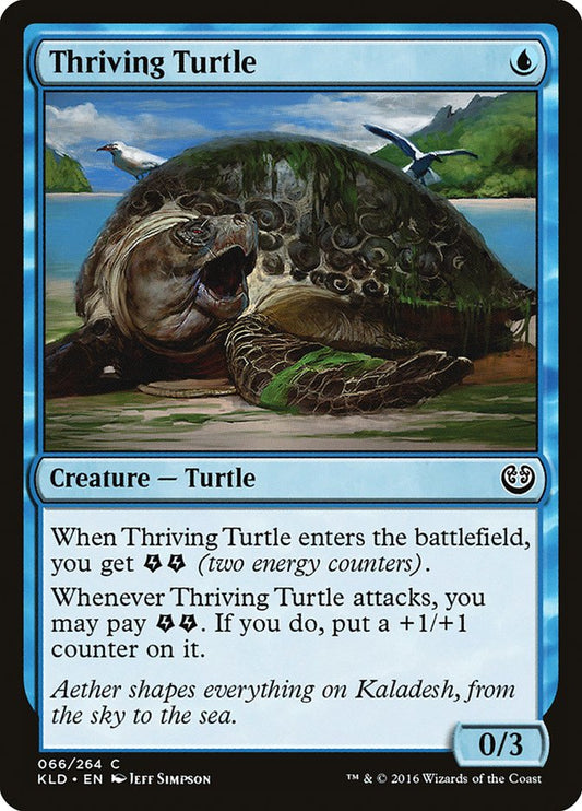 Card Scan of Thriving Turtle | KLD