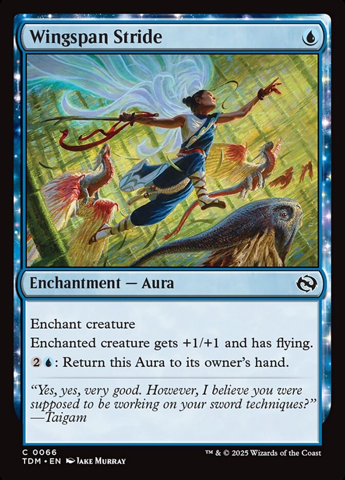 Card Scan of Wingspan Stride | TDM