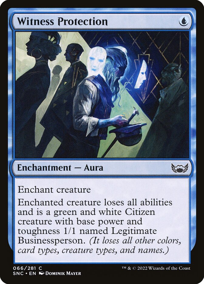 Witness Protection | SNC (Foil) - Card Scan