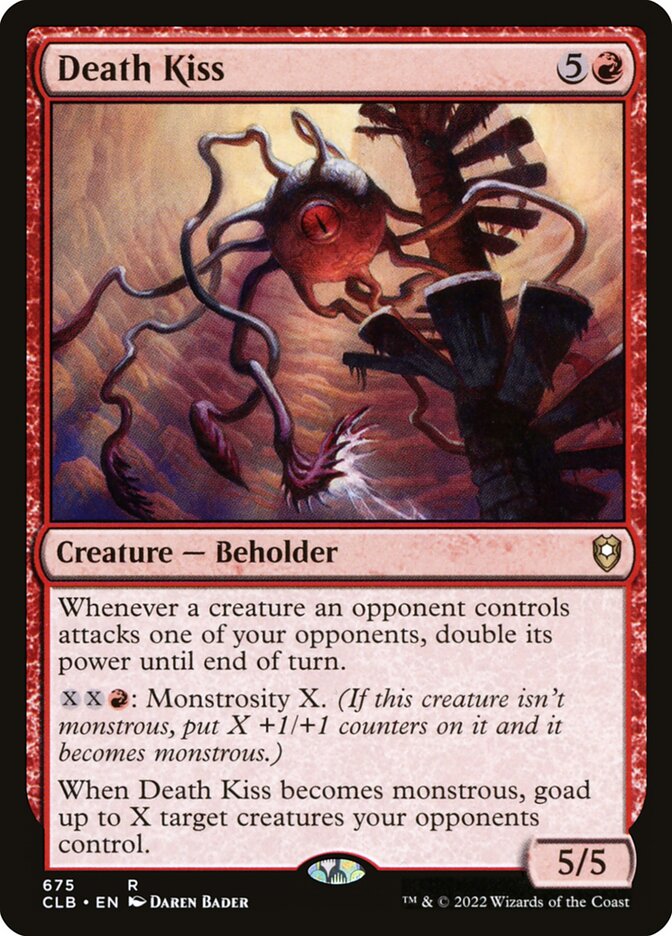 Card Scan of Death Kiss | CLB