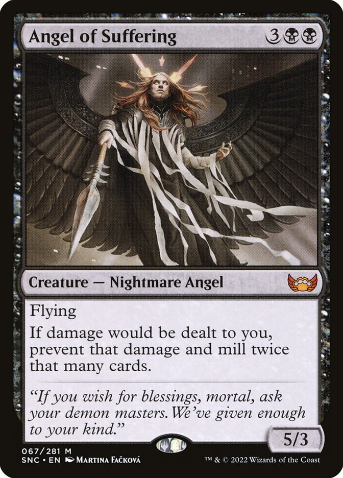 Angel of Suffering | SNC - Card Scan