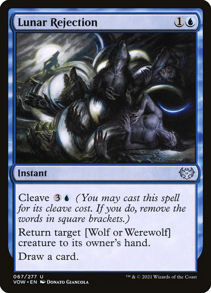 Card Scan of Lunar Rejection | VOW