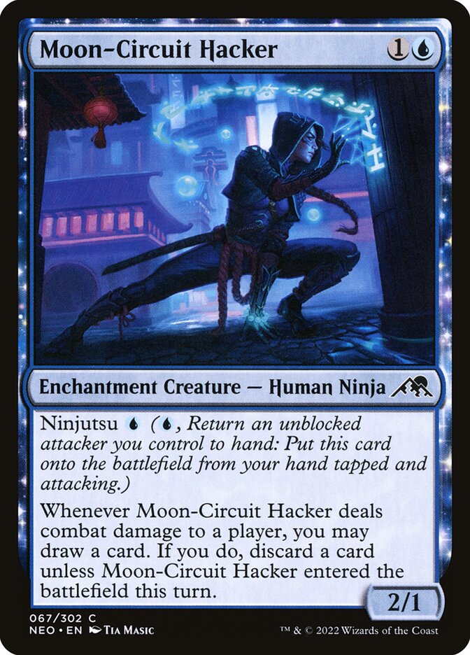 Card Scan of Moon-Circuit Hacker | NEO