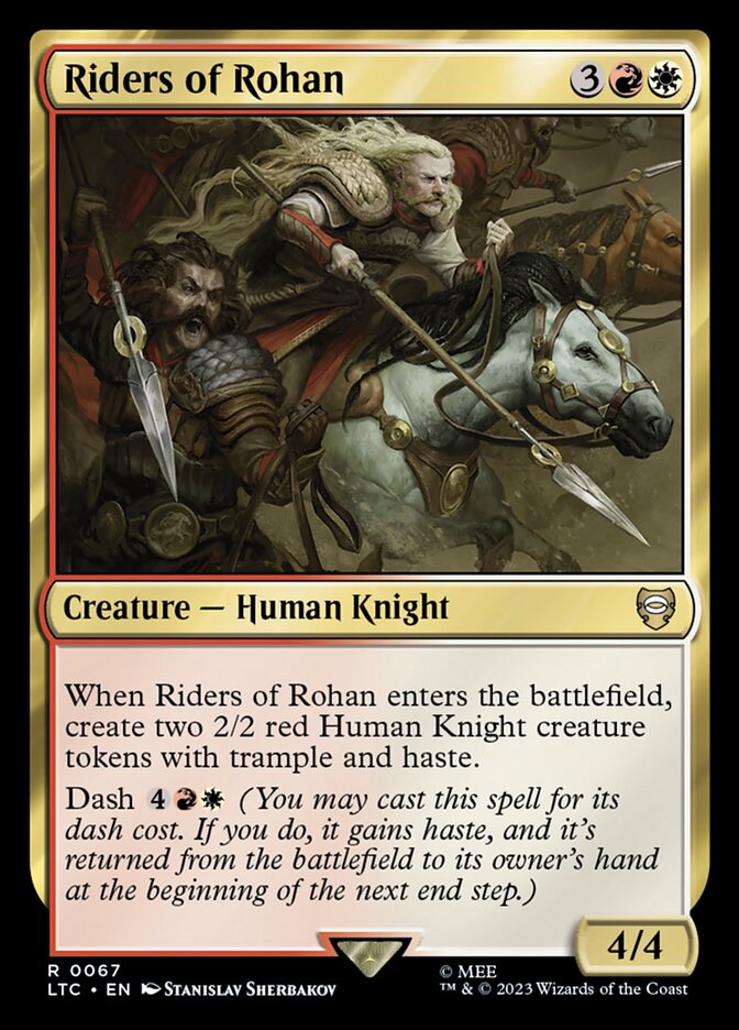 Card Scan of Riders of Rohan | LTC
