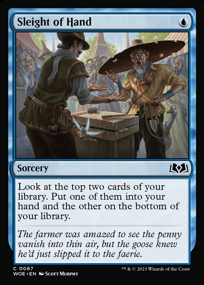 Card Scan of Sleight of Hand | WOE