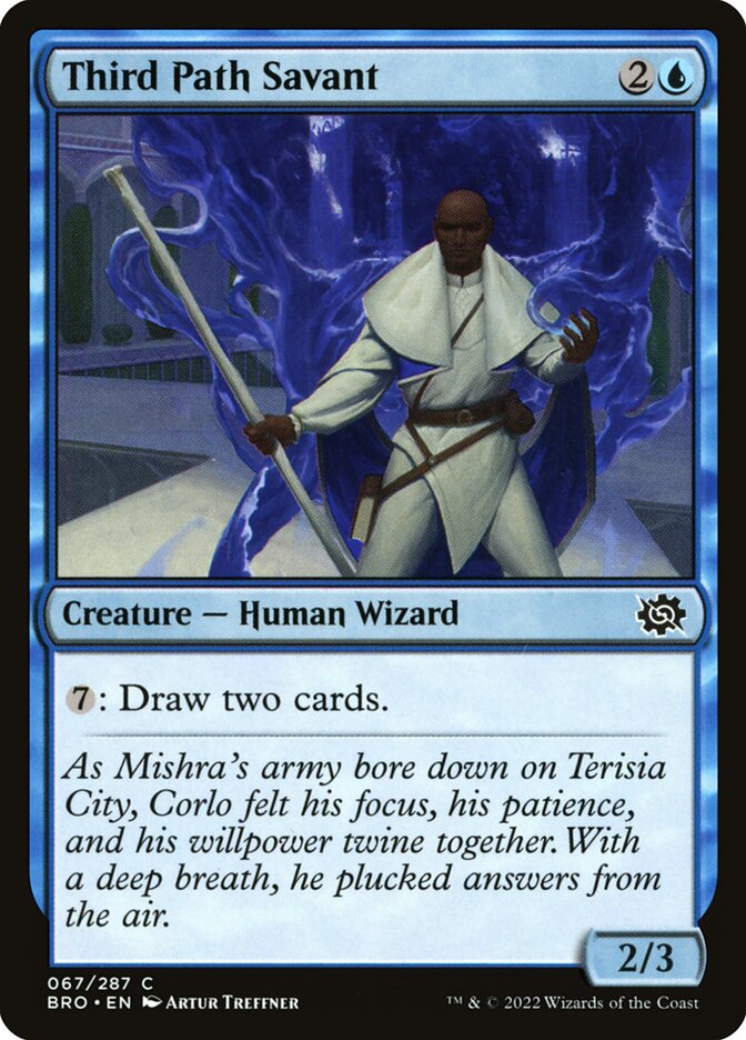 Card Scan of Third Path Savant | BRO