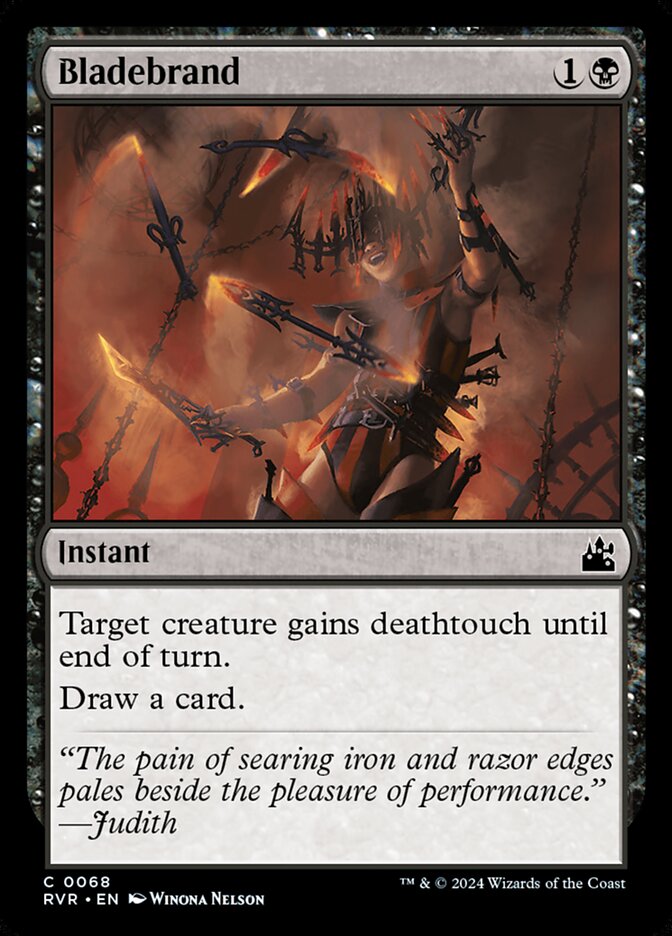 Card Scan of Bladebrand | RVR