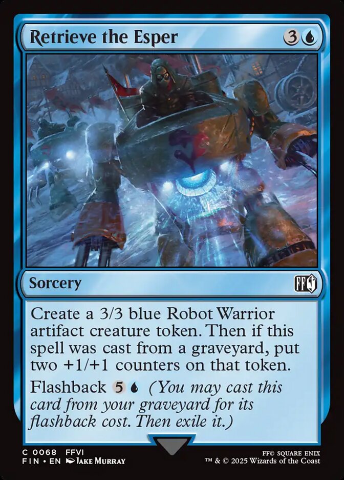 Card Scan of Retrieve the Esper | FIN