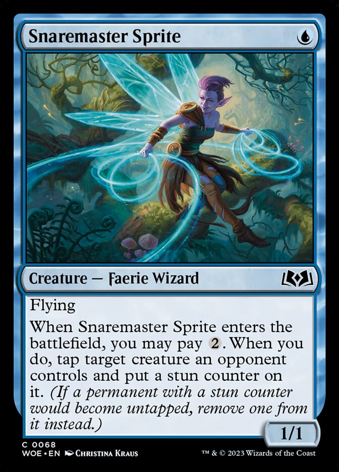 Card Scan of Snaremaster Sprite | WOE