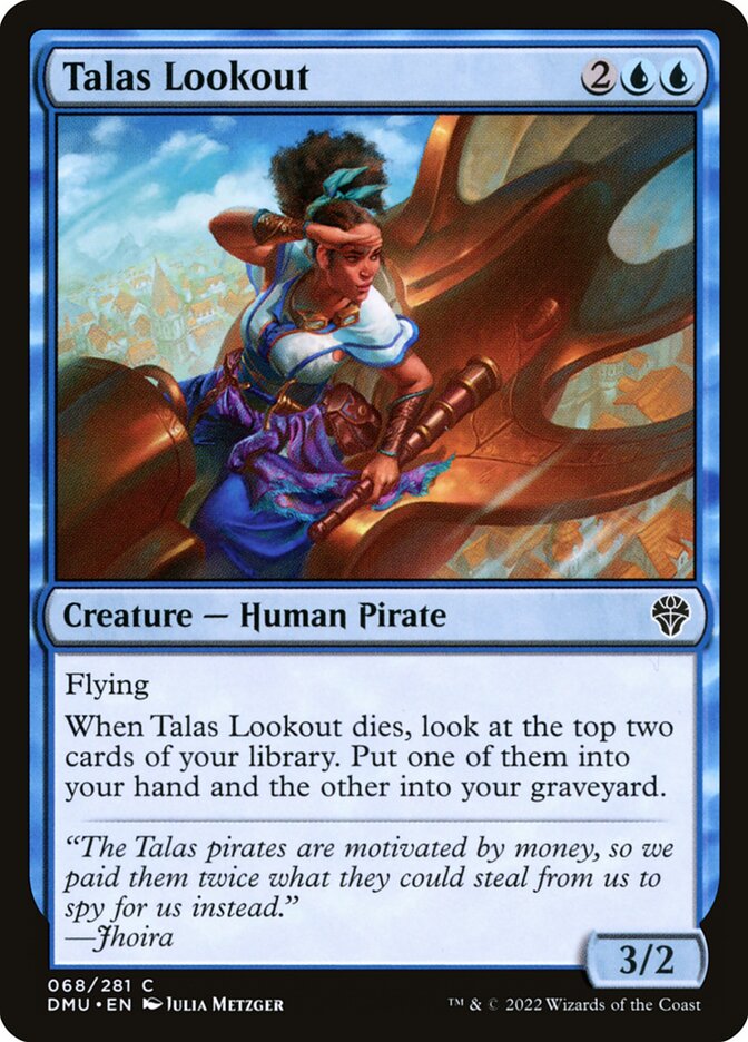 Card Scan of Talas Lookout | DMU