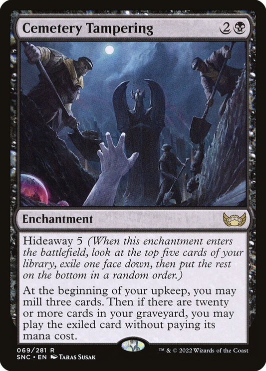 Cemetery Tampering | SNC
