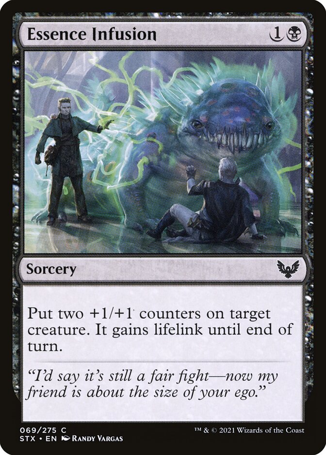 Card Scan of Essence Infusion | STX
