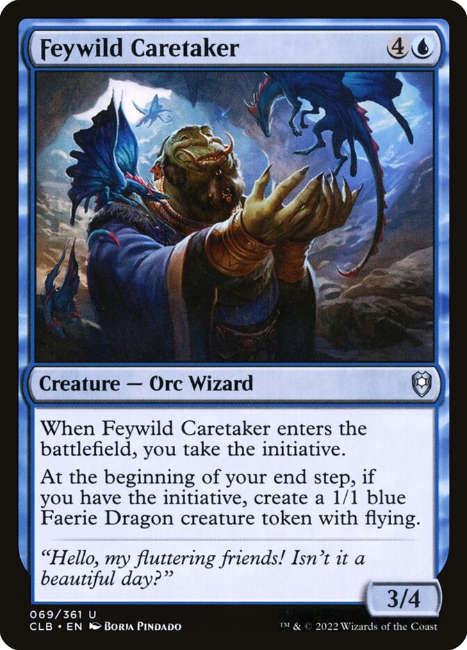 Card Scan of Feywild Caretaker | CLB