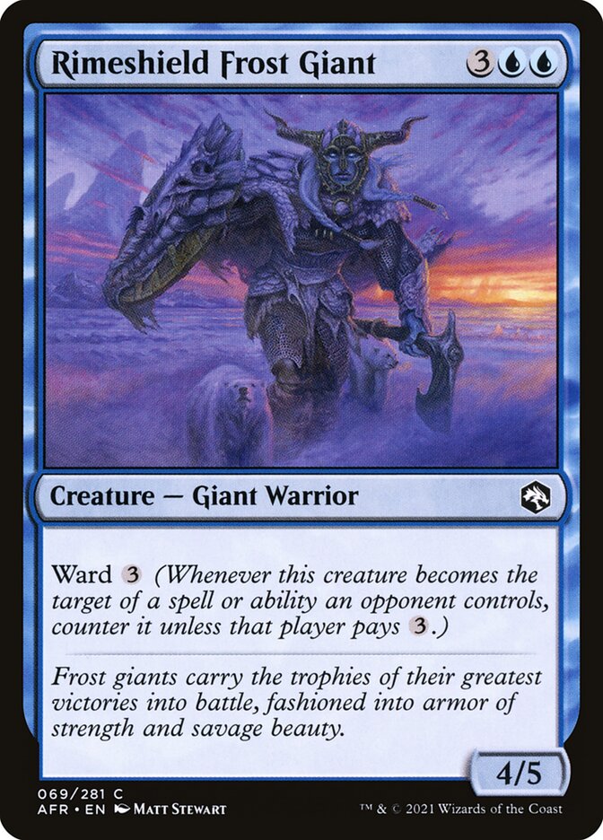 Rimeshield Frost Giant | AFR (Foil)