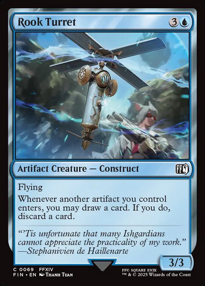 Card Scan of Rook Turret | FIN