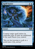 Card Scan of Spell Stutter | WOE