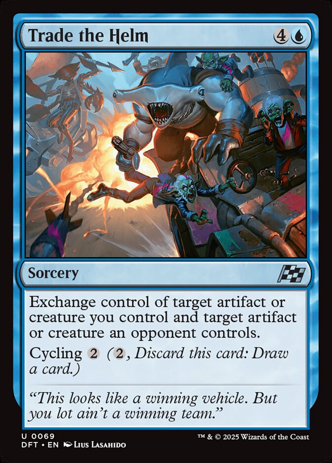 Card Scan of Trade the Helm | DFT