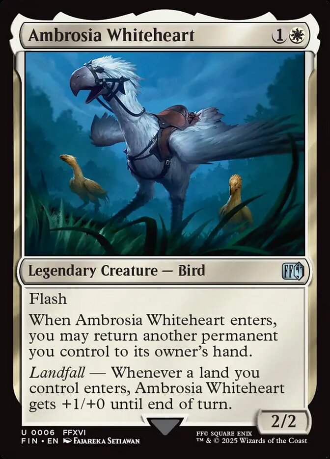 Card Scan of Ambrosia Whiteheart | FIN