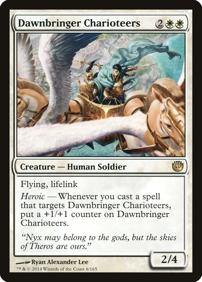 Card Scan of Dawnbringer Charioteers | JOU