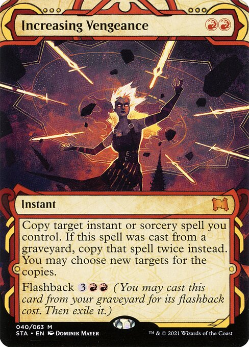 Increasing Vengeance | STA (Showcase Foil) - Card Scan