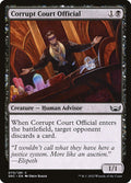 Corrupt Court Official | SNC (Foil) - Card Scan