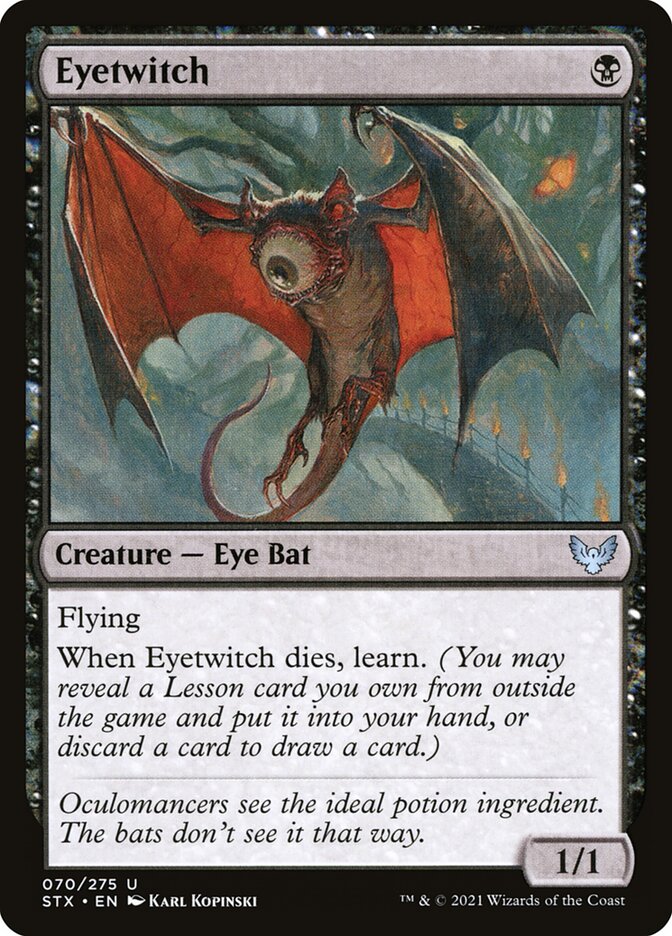 Card Scan of Eyetwitch | STX