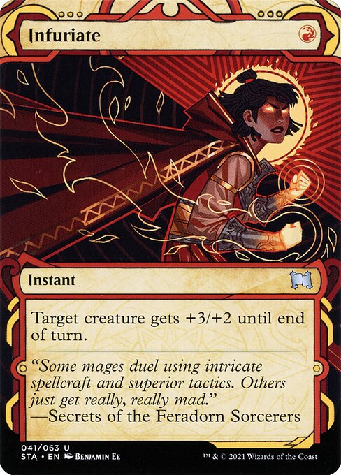 Infuriate | STA (Showcase) - Card Scan