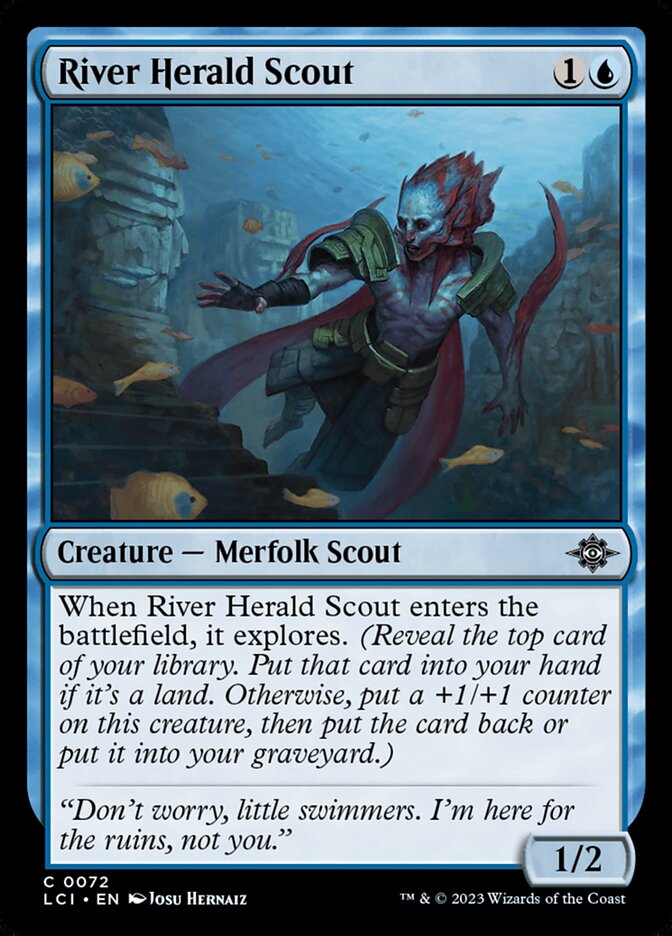 Card Scan of River Herald Scout | LCI