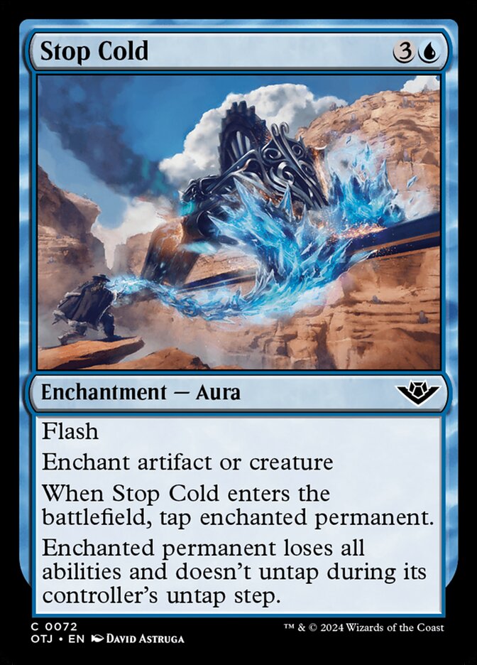 Card Scan of Stop Cold | OTJ
