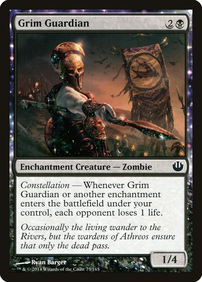 Card Scan of Grim Guardian | JOU