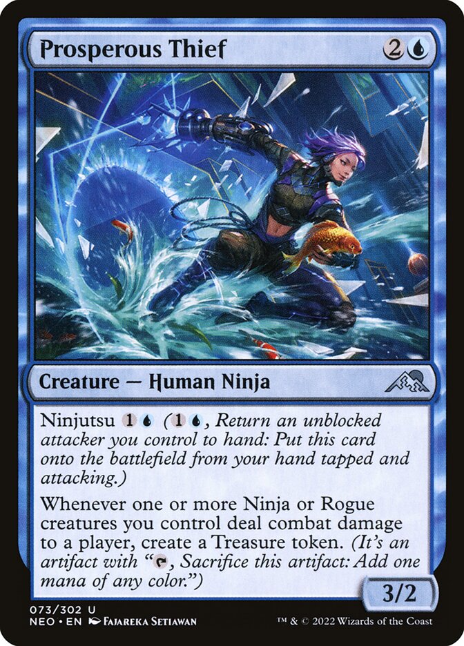 Card Scan of Prosperous Thief | NEO